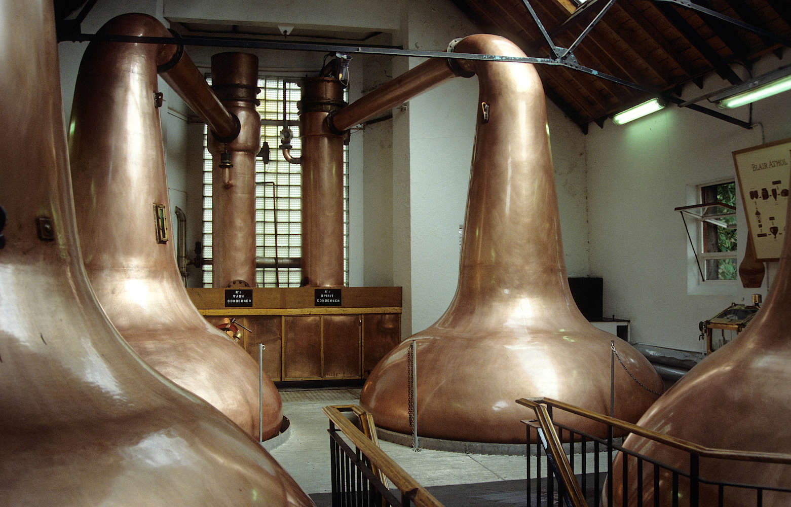 Wash & spirit stills and Condenser